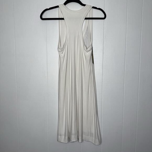 Soma Women’s Cool Days Tank Dress White Floral Size Small - Picture 2 of 4
